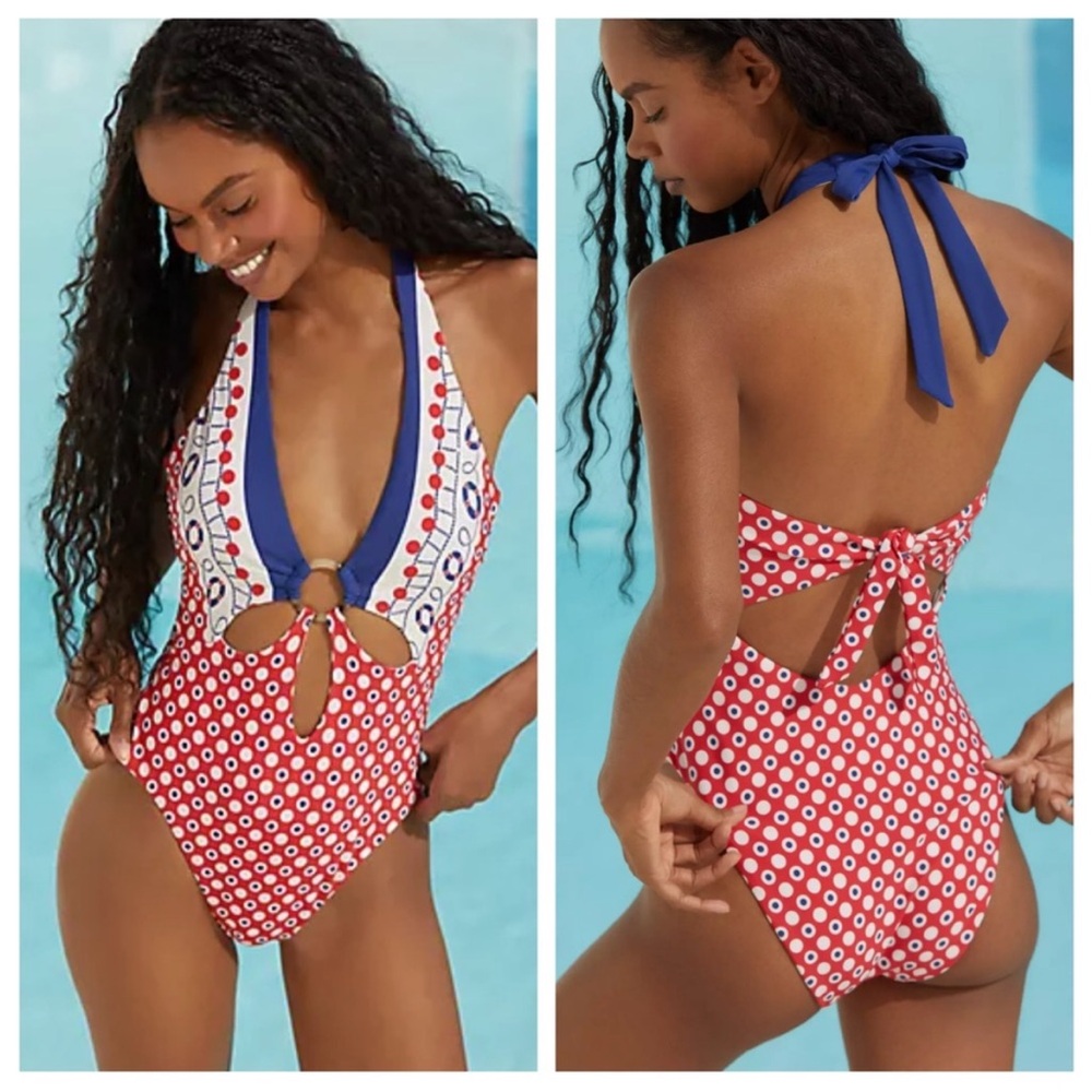 Anthropologie Celandine everly cutout one piece